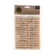 No brand wasknijpers bamboe 60 stuks | 6 stuks