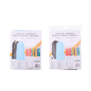 Basic kledinghoes met rits 137x60 cm