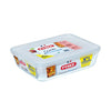 Pyrex schaal met kunststof deksel 1.5l