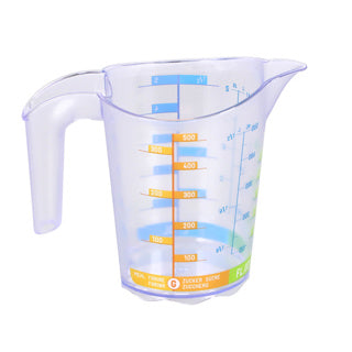 Rotho domino maatbeker 0.5l transparant