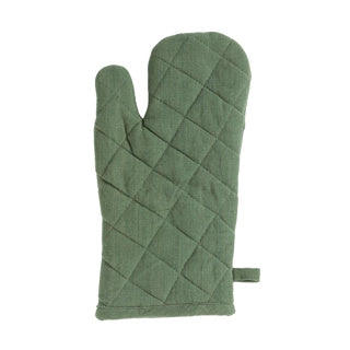 Linen more ovenwant indi army green 18 x 33 cm | 3 stuks
