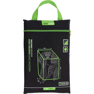 Pro garden tuinstoelen afdekhoes 68x68x105 cm zwart