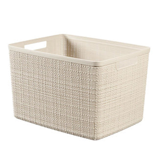 Curver jute mandje l - 20 liter - offwhite