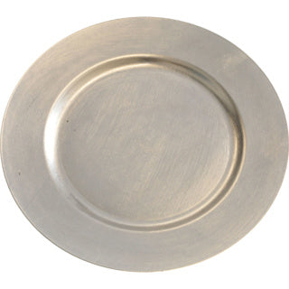 No brand onderzetbord 33 cm zilver