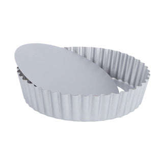 Patisse silver-top quichevorm losse bodem hoge rand 20cm | 2 stuks