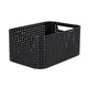 Curver style mand s rotanstyle antraciet 12,9x28,5x19,4cm