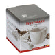 Westmark vijzel met stamper van marmer, hoog, binnendiameter: ca. 7,5 cm, gourmet, wit grijs, 69592260