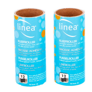 Linea kleefborstel voor pluizen + 2 reserverollen