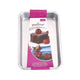 Patisse silver-top brownievorm 28 x 18 cm | 4 stuks