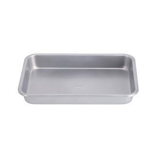 Patisse brownievorm 28x18x4 cm zilver