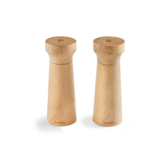 Amefa peper zout molen 2 delig hout
