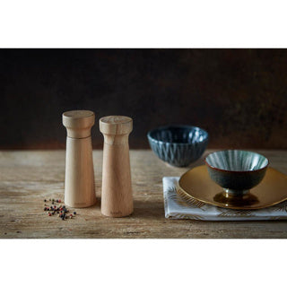 Amefa peper zout molen 2 delig hout