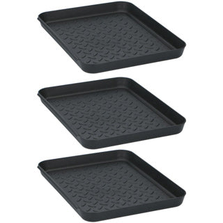 Tom multifunctionele bakken 35x27.5x3 cm 3 stuks zwart