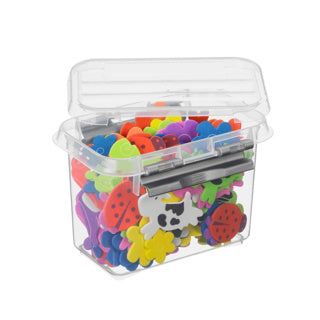 Sunware q-line opbergbox 0.8l transparant | 2 stuks