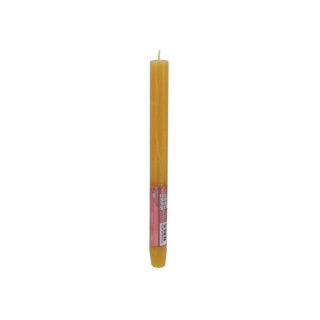Bolsius dinerkaars rustiek honeycomb geel 27 cm | 9 stuks