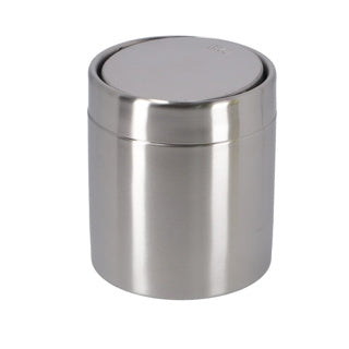 Eko tafelafvalbak fandy 1.5l - zilver | 2 stuks