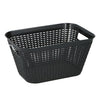 Opbergmand 29x20x15 cm assorti grijs of zwart | 4 stuks