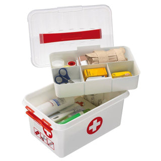 Sunware q-line first aid box 6l wit rood