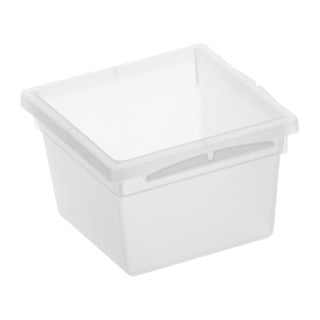 Rotho ladebakje 8x8 basic transparant | 2 stuks