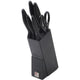 Richardson sheffield laser cuisine messenblok 6-delig zwart