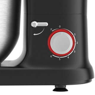 Bourgini kitchen chef plus keukenmachine 5,5 liter zwart