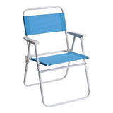 Strandvouwstoel met armleuning 50 x 54 x 79 cm 3 assorti - afbeelding 2