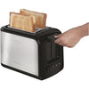 Tefal tt410d express broodrooster 16x26x19 cm 850w rvs zwart