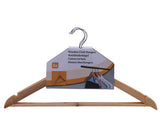 Kledinghangers hout set van 3 | 3 stuks - afbeelding 1