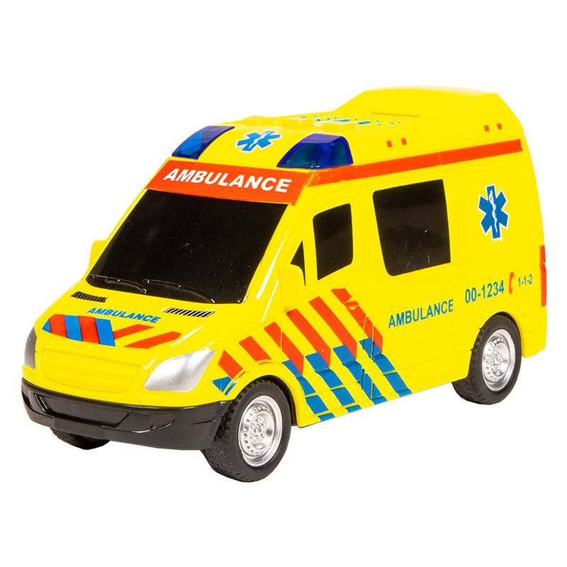 112 Rescue Racers Ambulance met Licht en Geluid