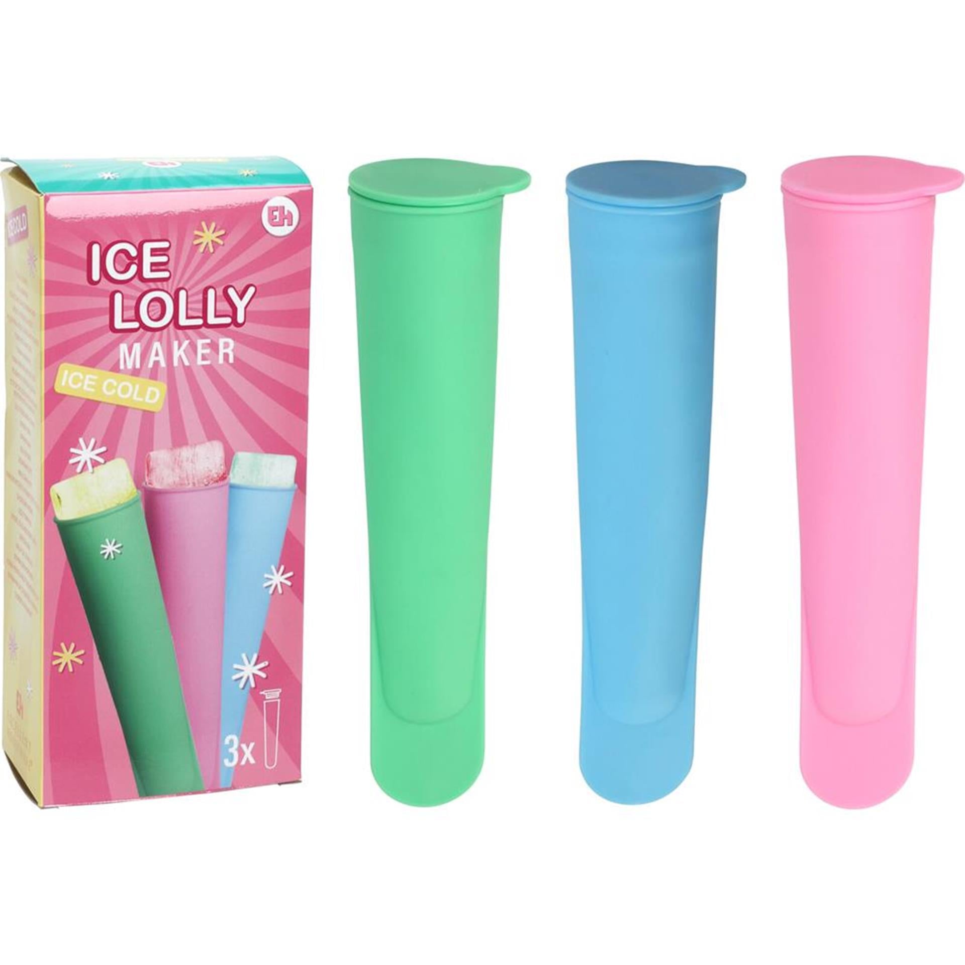Excellent houseware ijslollymaker siliconen