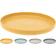 Excellent houseware bord gerecycled kunststof ø19,5cm 4 assorti