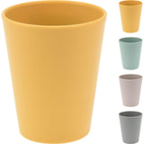 Excellent houseware beker 300ml van gerecycled kunststof 4 assorti - afbeelding 1