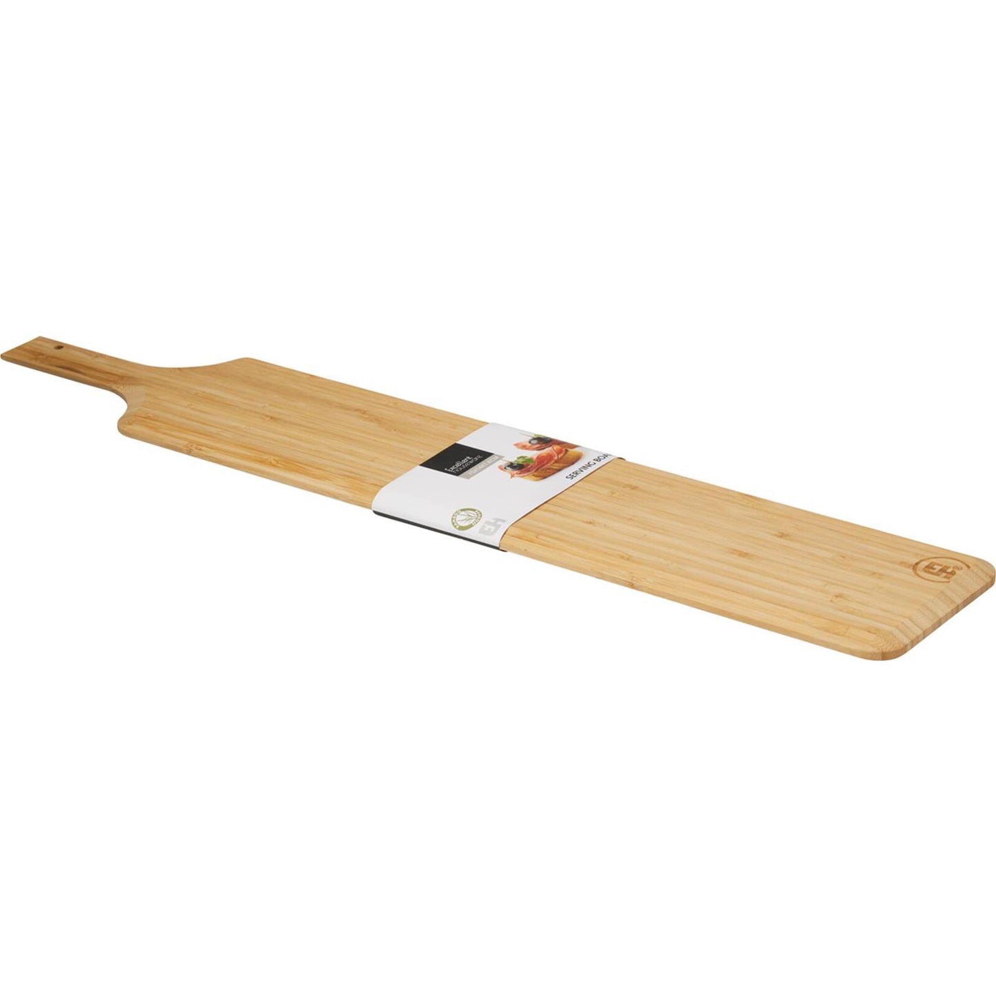 Excellent houseware serveerplank bamboe 75x14x20cm