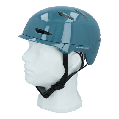 Kross fietshelm city capitalo m (54-58cm) - blauw