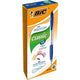 Paper mate bic atlantis balpen - intrekbaar - blauw - 12 stuks