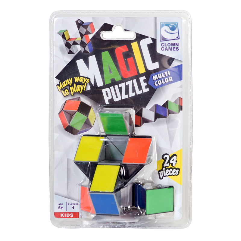 Magic puzzle clown kleur