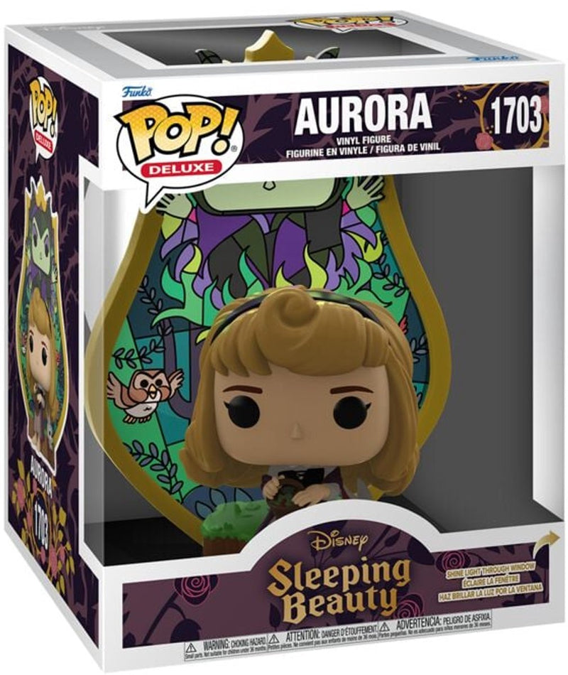 Snow white dornröschen aurora (pop! deluxe) vinylfiguur 1703 unisex funko pop! - meerkleurig - standard
