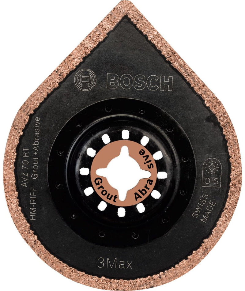 Bosch avz 70 rt4 multitoolaccessoire - tegelspecie- en tegellijmverwijderaar - 70 mm