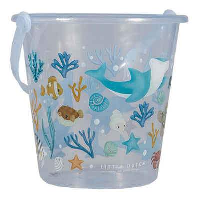 Little dutch ocean dreams emmer 19 cm blauw