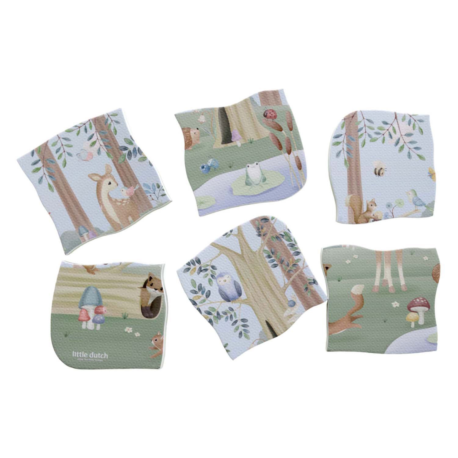Little dutch forest friends badpuzzel