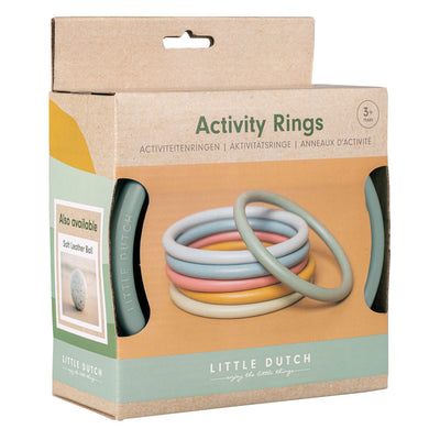 Little dutch activiteiten ringen, 6dlg.