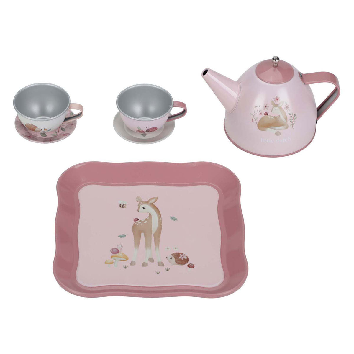 Rubo toys little dutch fairy garden theeservies in koffer
