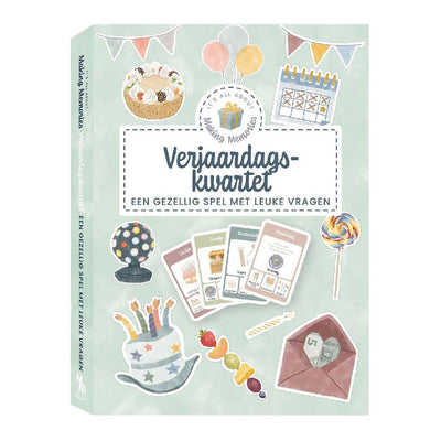 Making memories verjaardag kwartet