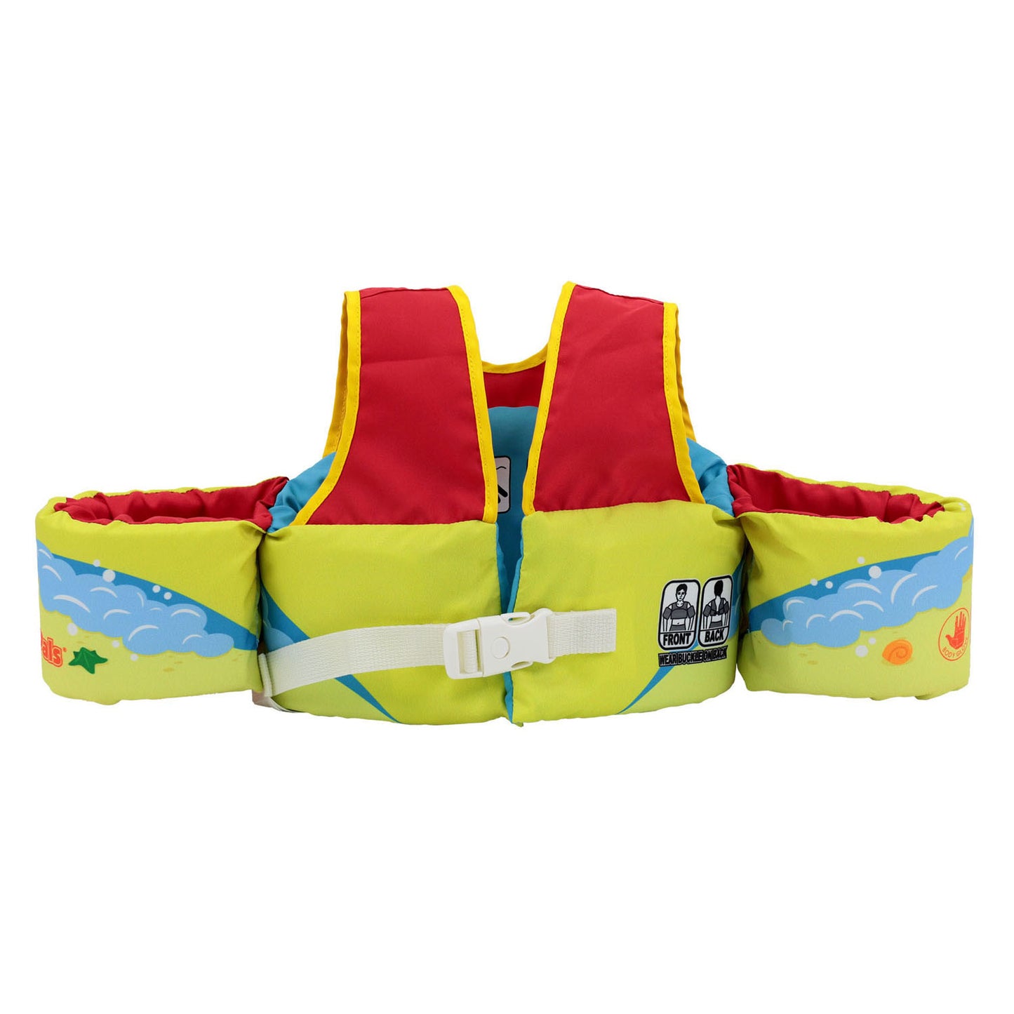 Body glove paddle pal zwemvest krab, 3-6 jaar