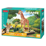Cubic fun 3d puzzel giraffe - afbeelding 2
