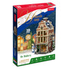 Cubic fun 3d puzzel hollanse bakkerij met led verlichting - 65st.