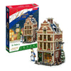Cubic fun 3d puzzel hollanse bakkerij met led verlichting - 65st.