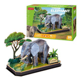 Cubic fun 3d puzzel olifant - afbeelding 3