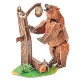 Cubic fun 3d puzzel national geographic bruine beer - afbeelding 1