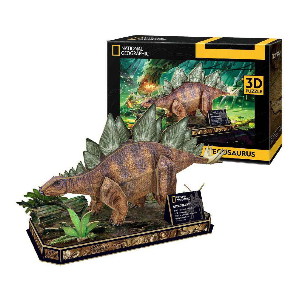 National geographic 3d puzzel stegosaurus